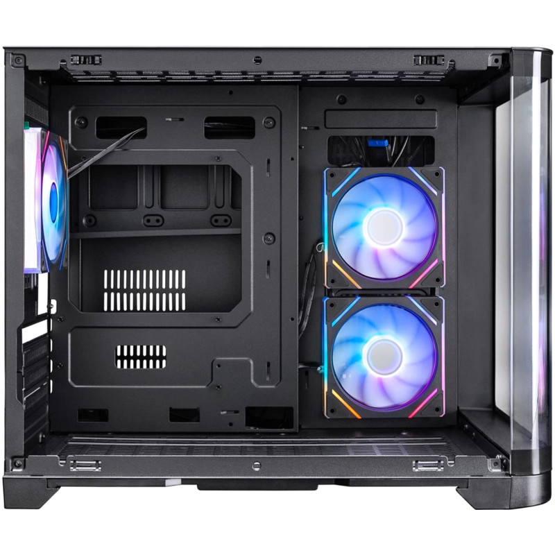 Корпус 1stPlayer UV6-BK-2FC7R-1FC7 Black