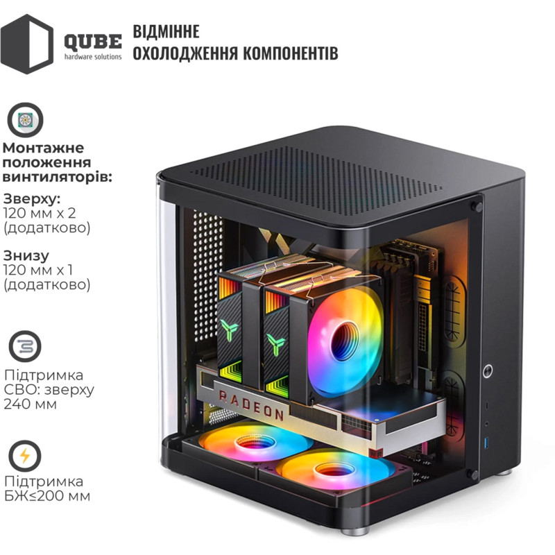 Корпус JONSBO TK-1 Black