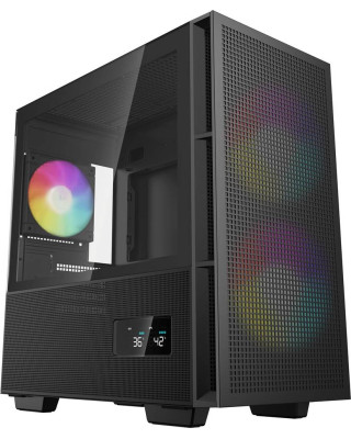 Корпус DeepCool CH360 Digital Black (R-CH360-BKAPE3D-G-1)