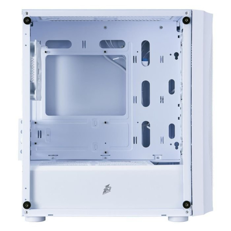 Корпус 1stPlayer X3-M-WH-4F1-W White