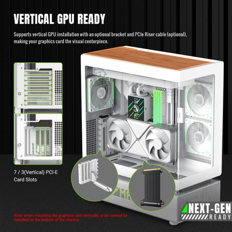 Корпус GameMax N90 WH