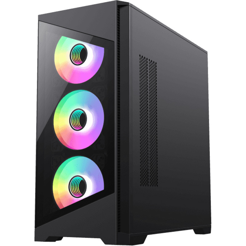 Корпус Gamemax Destroyer TGB Black з віконцем