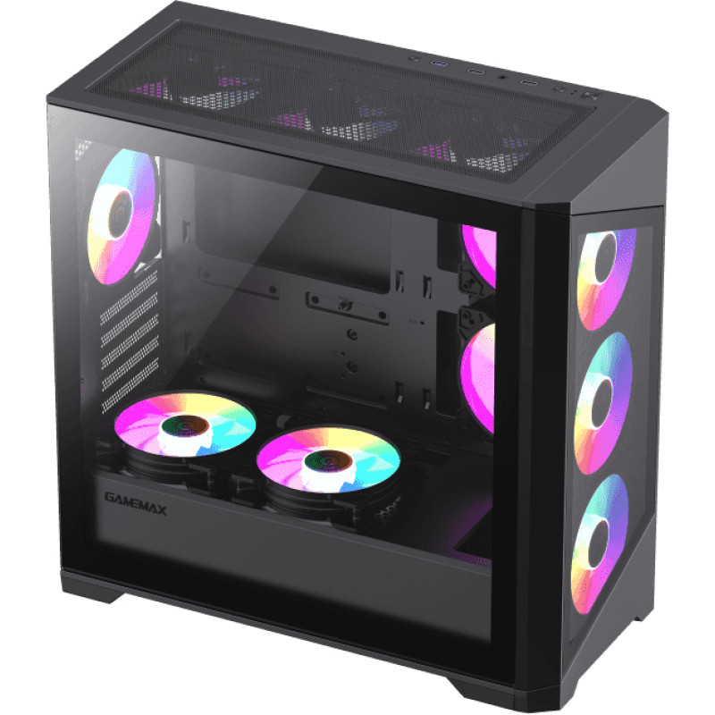 Корпус Gamemax Destroyer TGB Black з віконцем