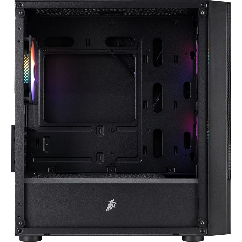 Корпус 1stPlayer X4-M-BK-2F1P-1F1 Black