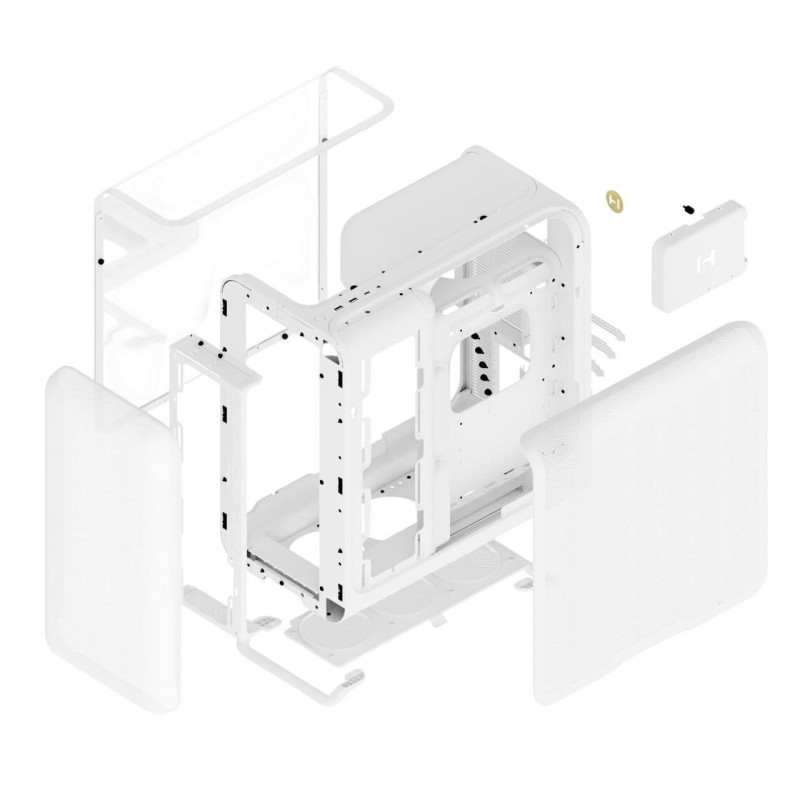 Корпус Hyte X50 SNOW WHITE (CS-HYTE-X50G-WW)