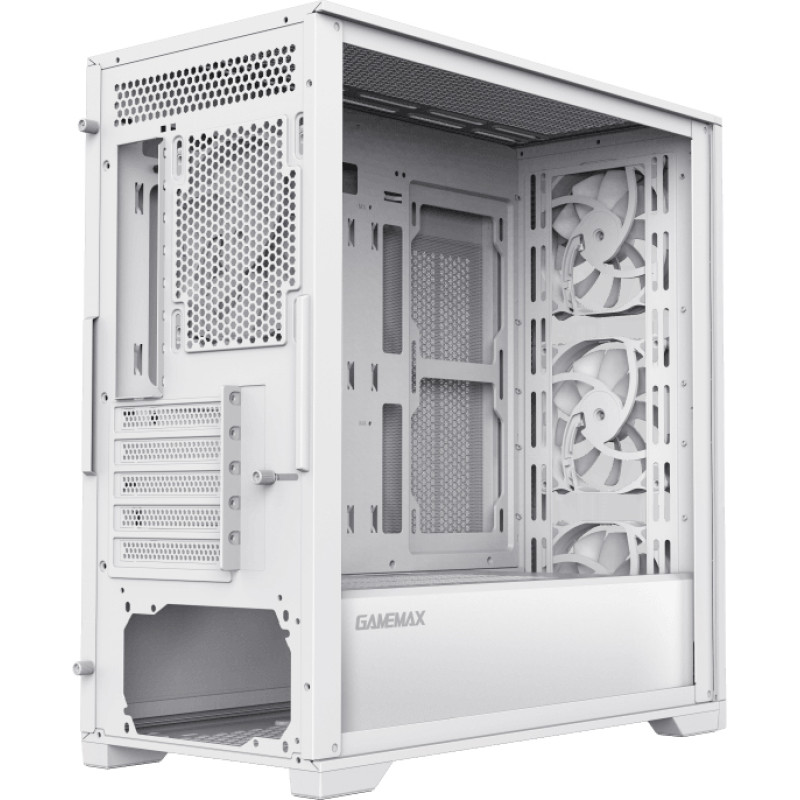 Корпус Gamemax Destroyer TGW White з віконцем