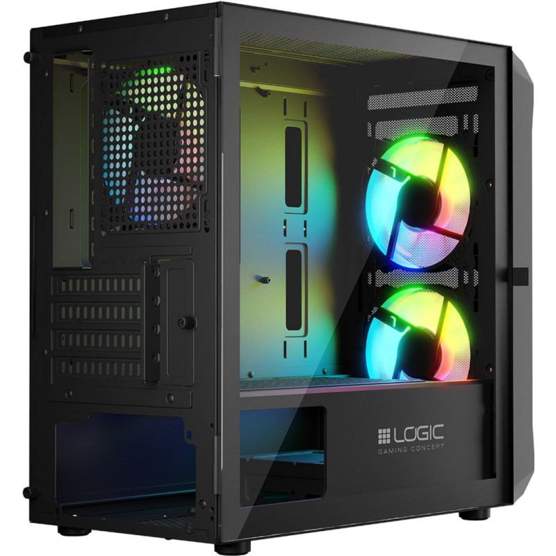 Корпус LogicConcept PORTOS MESH+GLASS ARGB (AM-PORTOS-10-0000000-0002)
