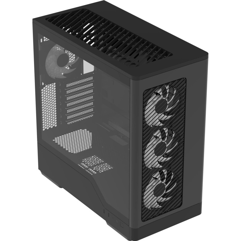 Корпус AeroCool D520A-BK-v1 Black (ACCM-DS05143.11)