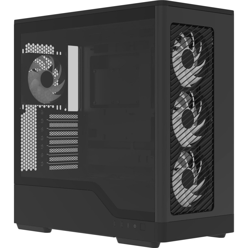 Корпус AeroCool D520A-BK-v1 Black (ACCM-DS05143.11)