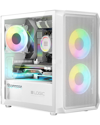 Корпус LogicConcept PORTOS MESH+GLASS ARGB (AM-PORTOS-20-0000000-0002)