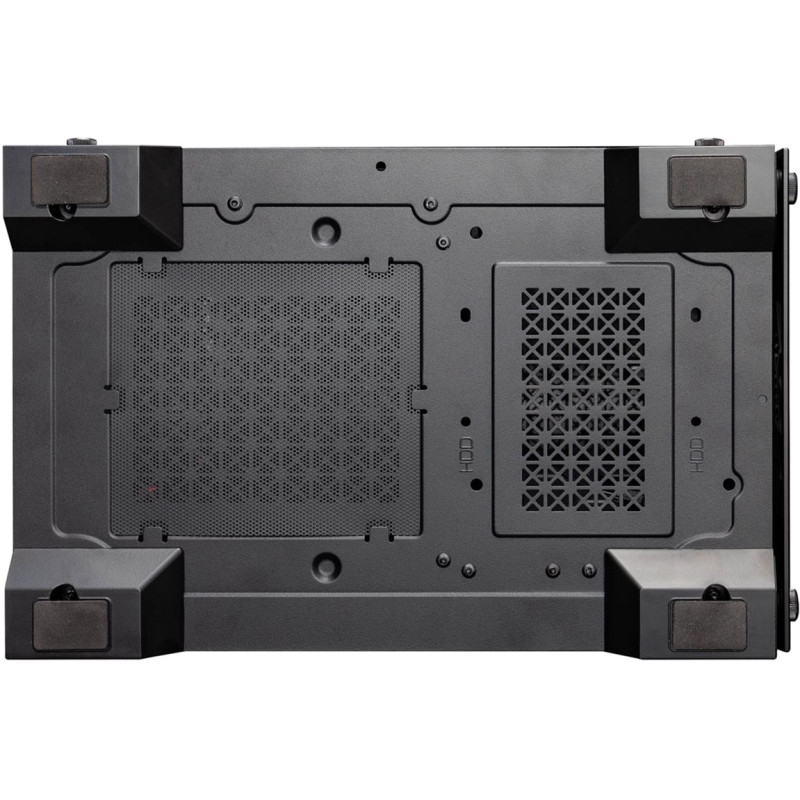 Корпус 1stPlayer X2-M-BK-4F7 Black