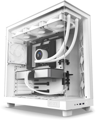 Корпус NZXT H6 Flow White (CC-H61FW-01)