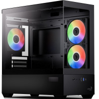 Корпус AeroCool P300D Digi-G-BK-v1 Black (ACCS-PN05033.11)