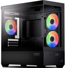 Корпус AeroCool P300D Digi-G-BK-v1 Black (ACCS-PN05033.11)