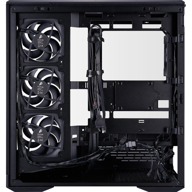 Корпус 1stPlayer GM7-BK-3FN7R-1FN7 Black