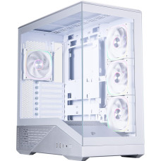 Корпус 1stPlayer GM7-SV-3FN7R-W-1FN7-W Silver