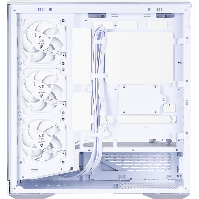 Корпус 1stPlayer GM7-SV-3FN7R-W-1FN7-W Silver
