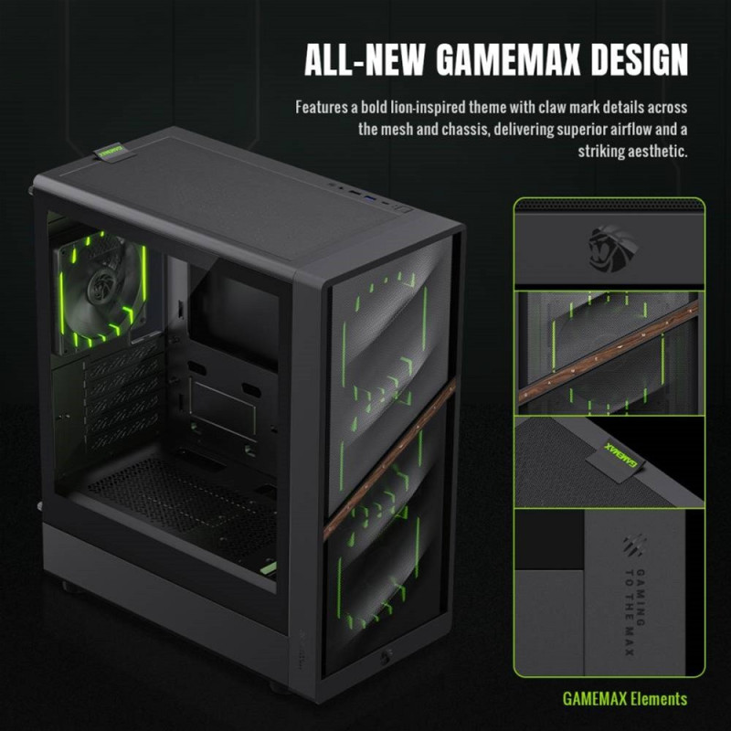 Корпус GameMax AERIS 330 MB