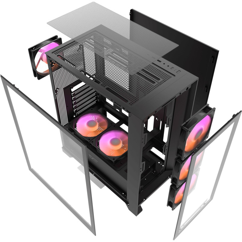 Корпус DARK FLASH DRX70 GLASS BLACK