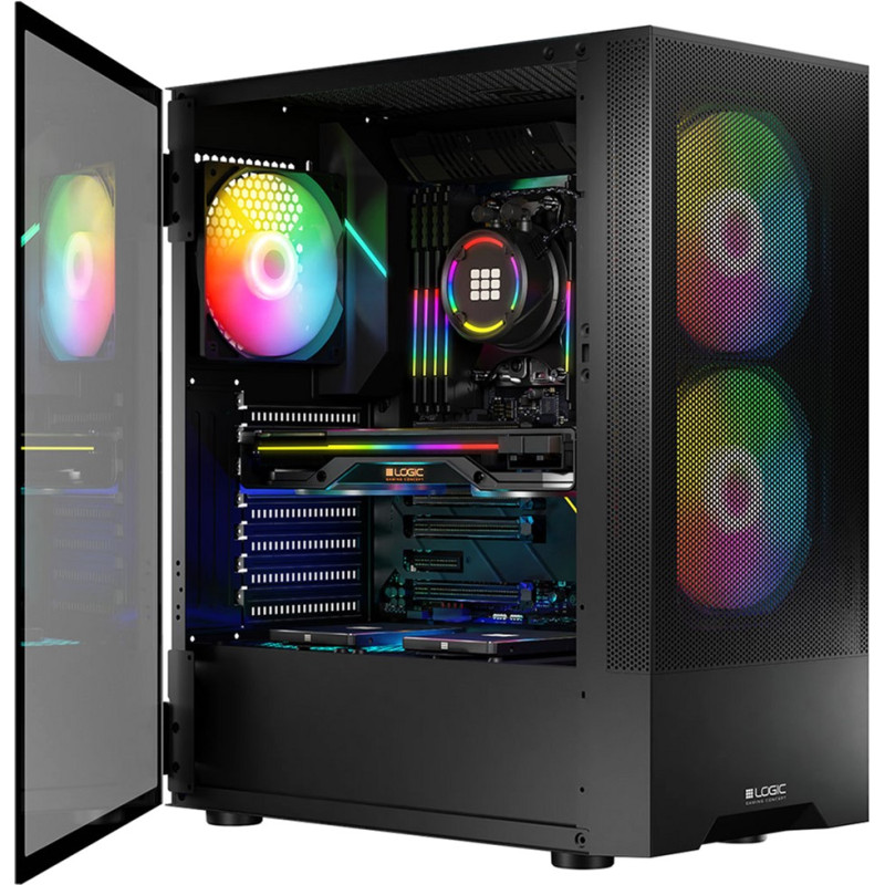 Корпус LogicConcept ARYA MESH+GLASS ARGB (AT-ARYA-10-000000-0002)