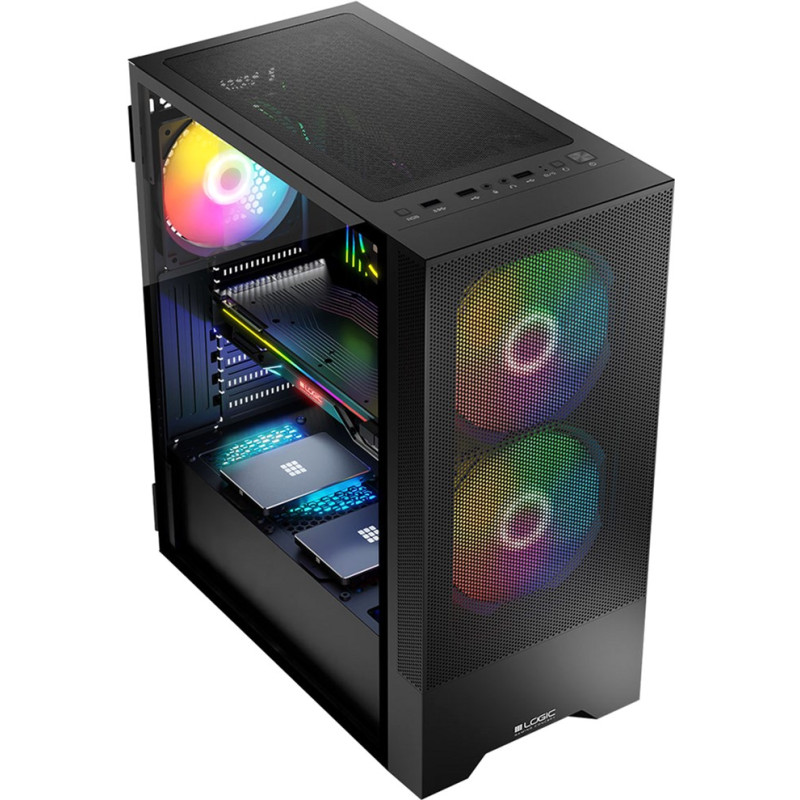 Корпус LogicConcept ARYA MESH+GLASS ARGB (AT-ARYA-10-000000-0002)