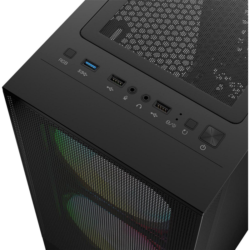 Корпус LogicConcept ARYA MESH+GLASS ARGB (AT-ARYA-10-000000-0002)