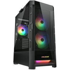 Корпус Cougar Duoface RGB Black (CGR-5ZD1B-RGB, 385ZD10.0001)