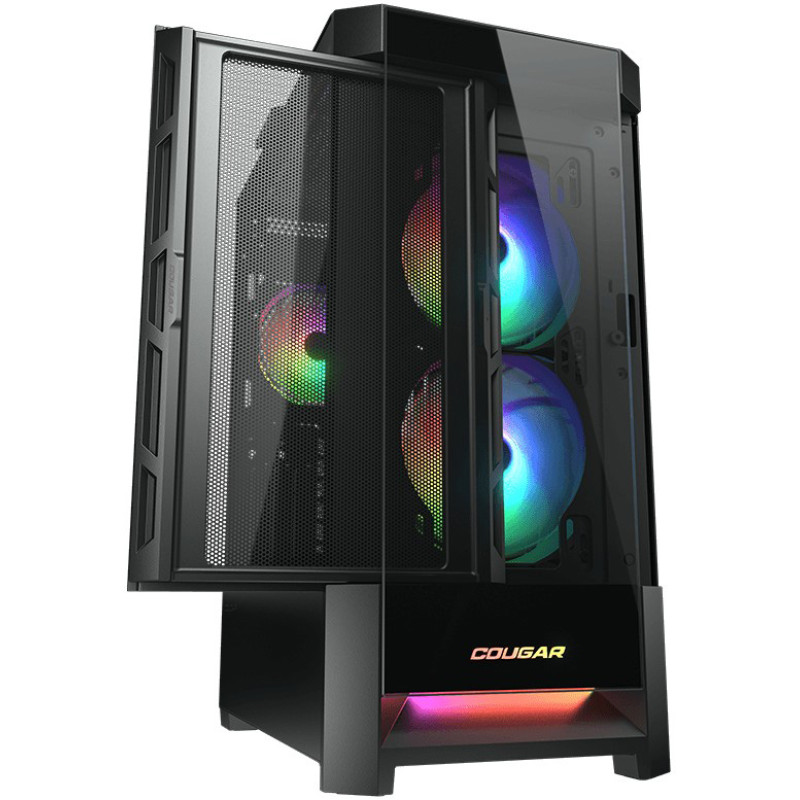 Корпус Cougar Duoface RGB Black (CGR-5ZD1B-RGB, 385ZD10.0001)