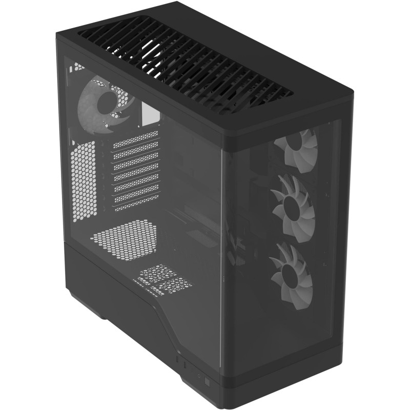 Корпус AeroCool P500A-BK-v1 Black (ACCM-PN08143.11)