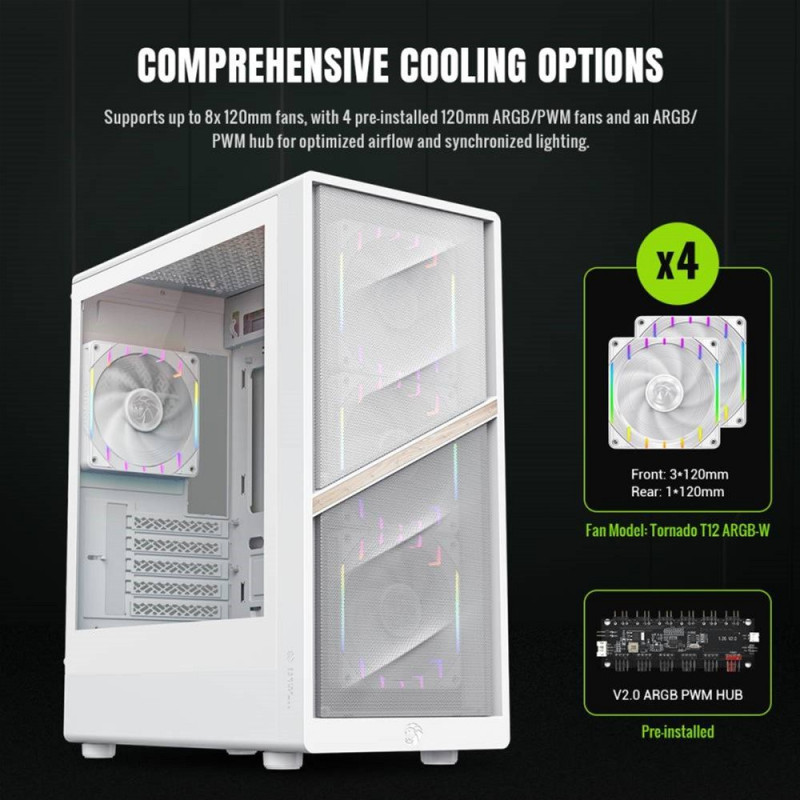 Корпус GameMax AERIS 330 MW