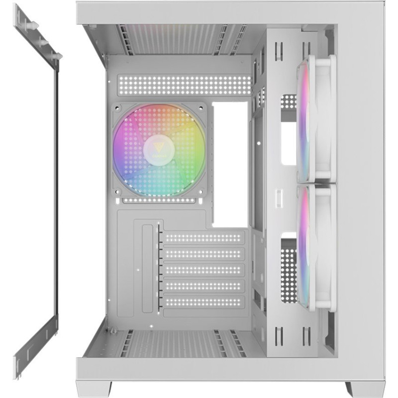 Корпус Gamdias AURA GC10M V2 WH ARGB (4711514503166)