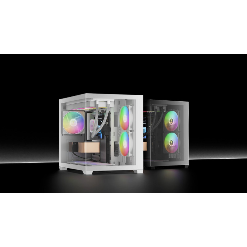 Корпус Gamdias AURA GC10M V2 WH ARGB (4711514503166)
