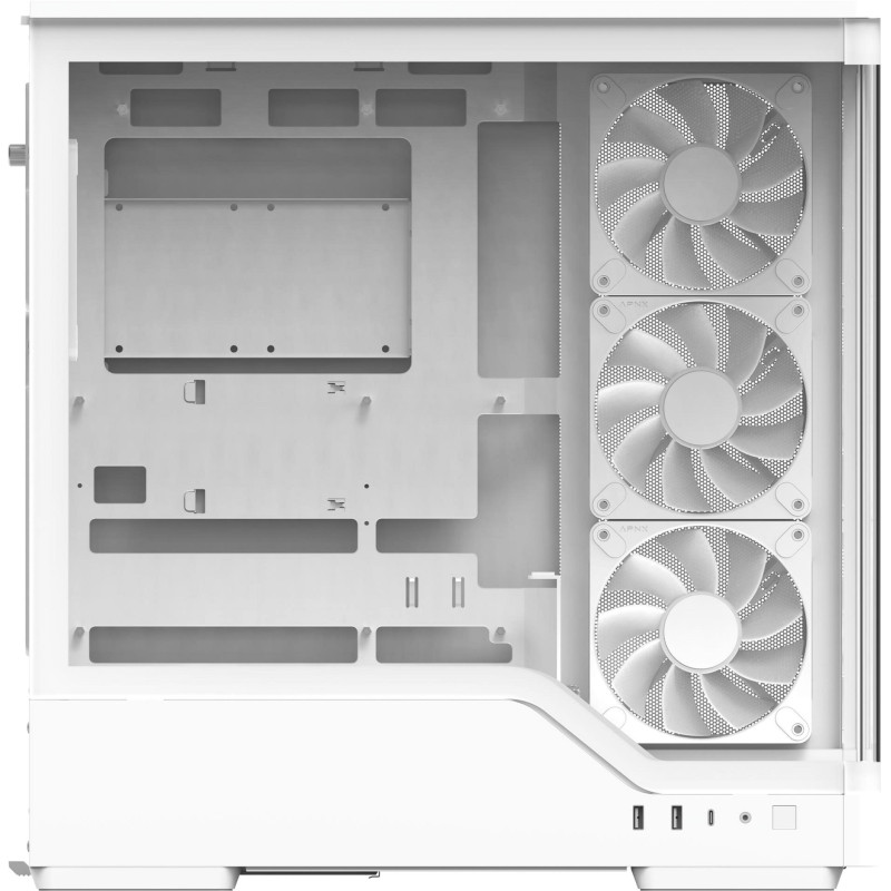 Корпус AeroCool P500A-WT-v1 White (ACCM-PN08143.21)