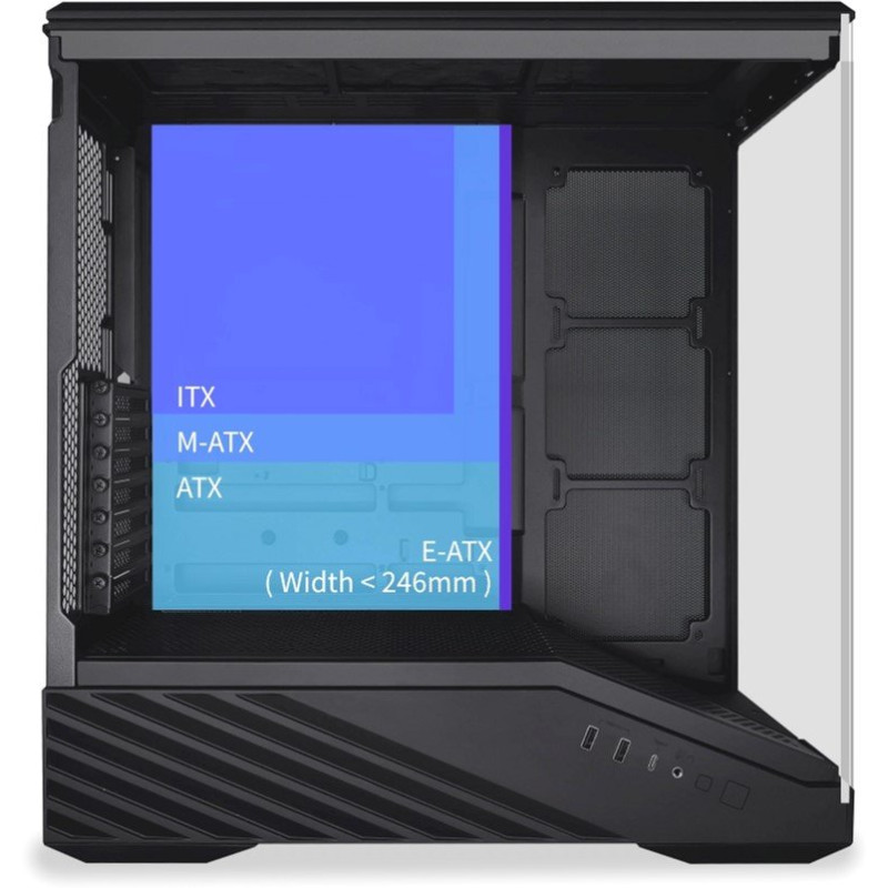 Корпус Lian Li Vector V100 Black (G99.V100X.01)