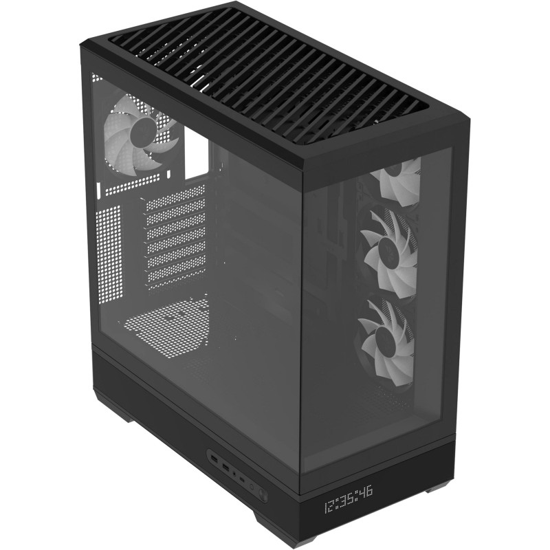 Корпус AeroCool P500B Digi-BK-v1 Black (ACCM-PN09143.11)