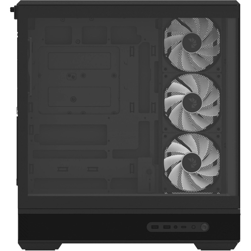 Корпус AeroCool P500B Digi-BK-v1 Black (ACCM-PN09143.11)