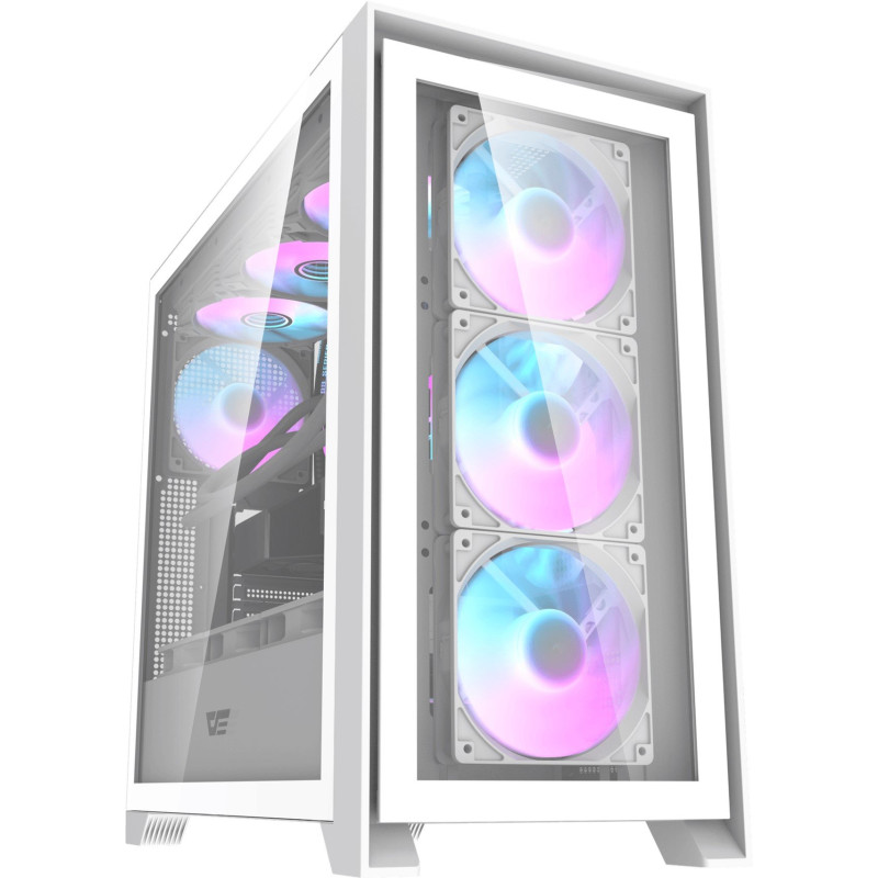 Корпус DARK FLASH DRX90 GLASS WHITE