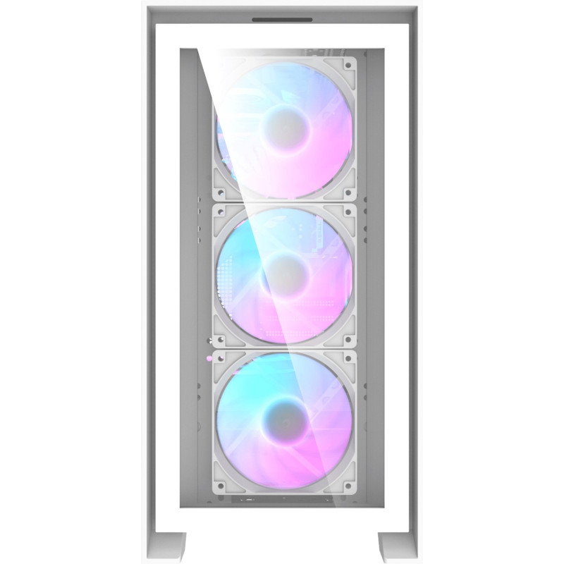 Корпус DARK FLASH DRX90 GLASS WHITE