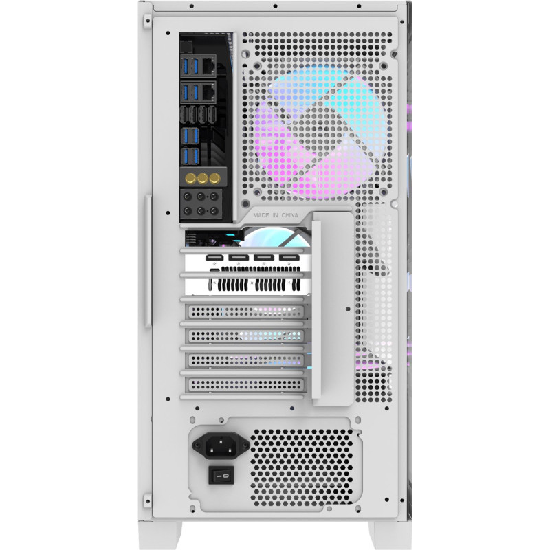 Корпус DARK FLASH DRX90 GLASS WHITE