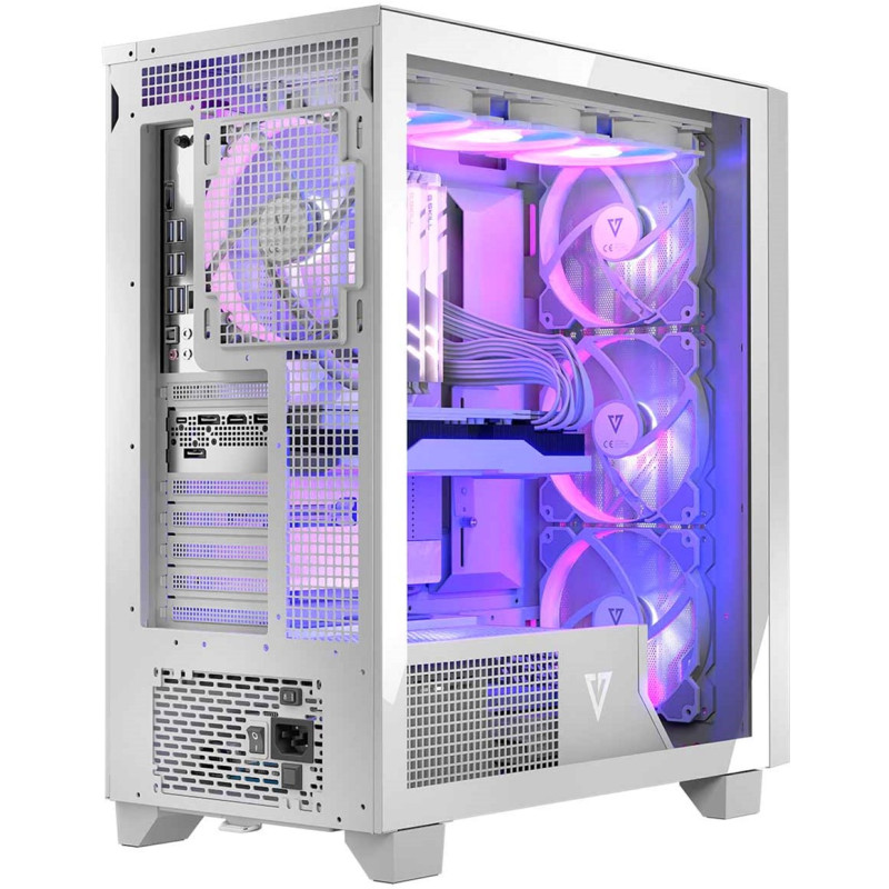 Корпус Modecom VOLCANO PERUN APEX ARGB MIDI WHITE (AT-PERUN-4F-ARGB-20-00000)