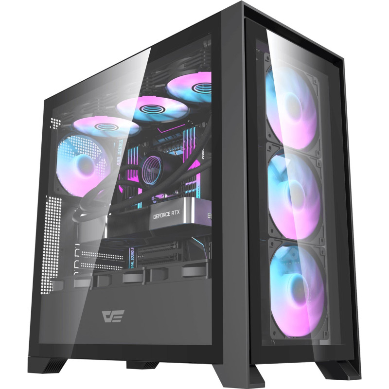 Корпус DARK FLASH DRX90 GLASS BLACK