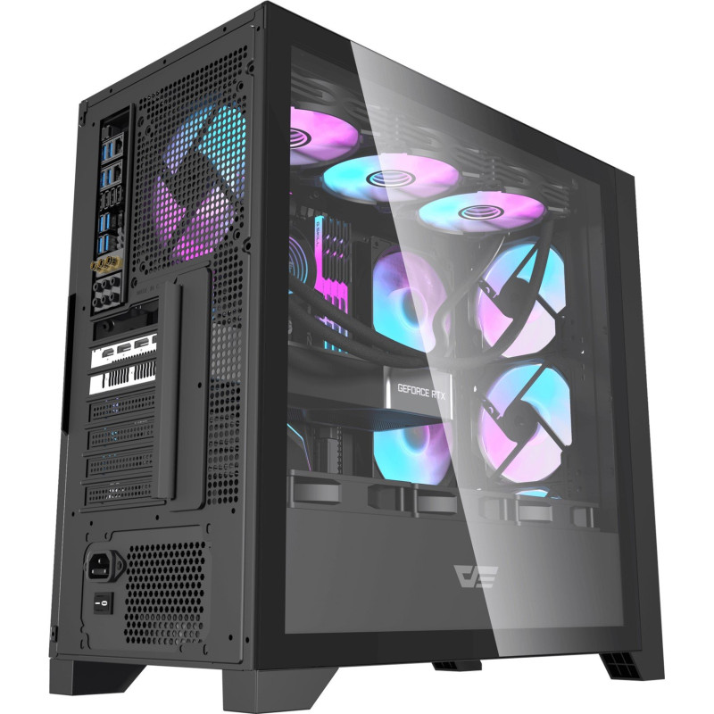 Корпус DARK FLASH DRX90 GLASS BLACK