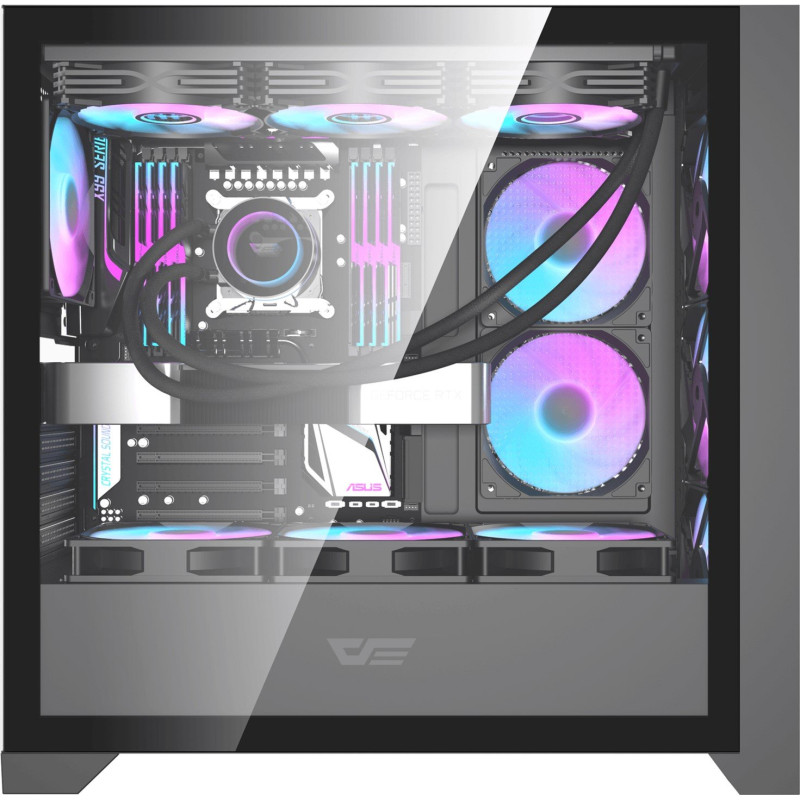 Корпус DARK FLASH DRX90 GLASS BLACK