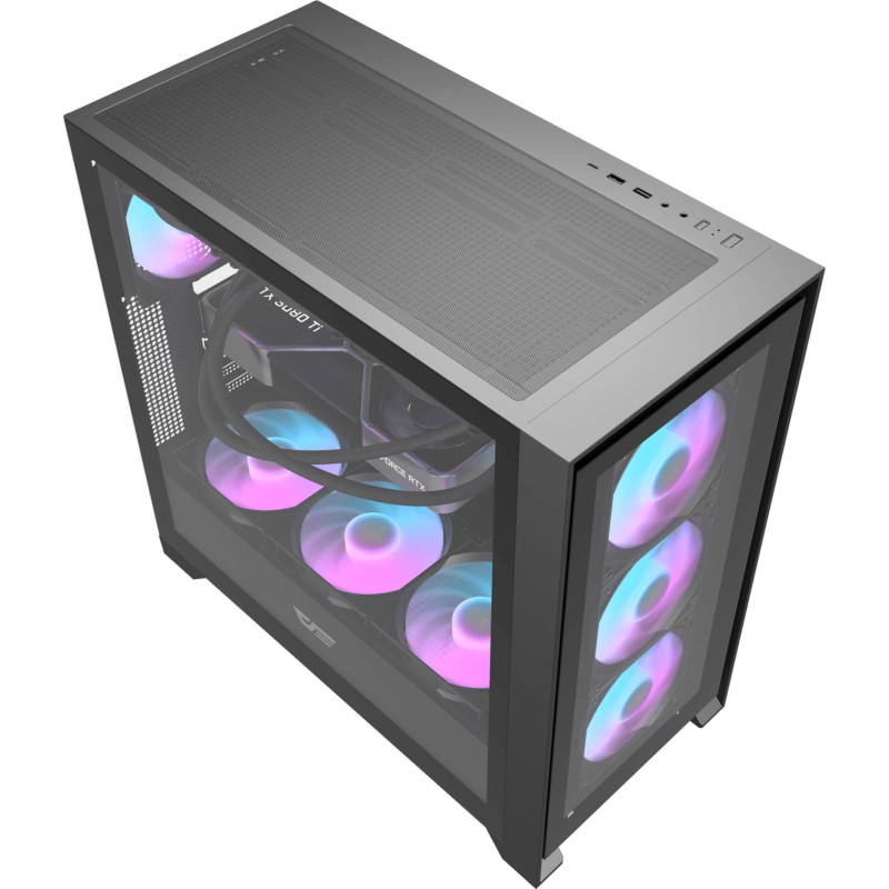 Корпус DARK FLASH DRX90 GLASS BLACK