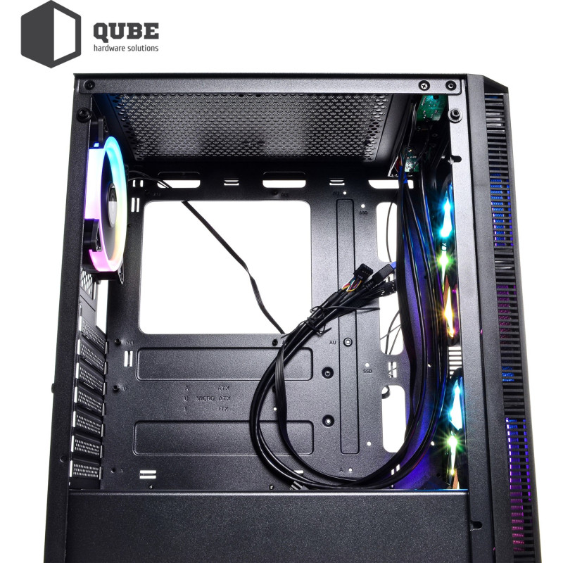 Корпус QUBE NEPTUNE Black (QB07N_FCNU3)