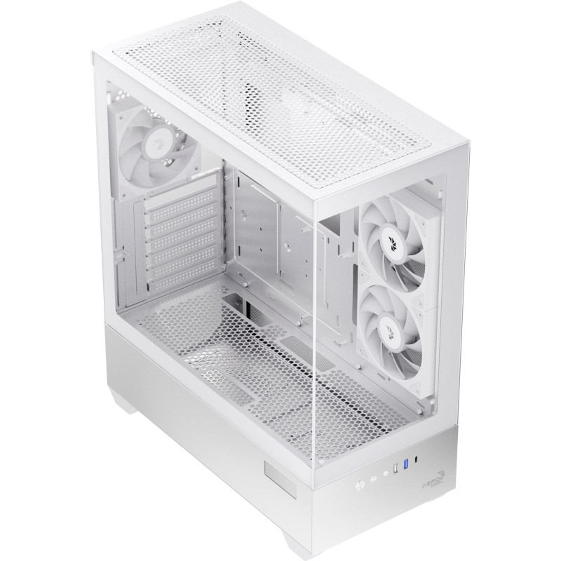 Корпус AeroCool P500D Digi-G-WT-v1 White (ACCM-PN07033.21)