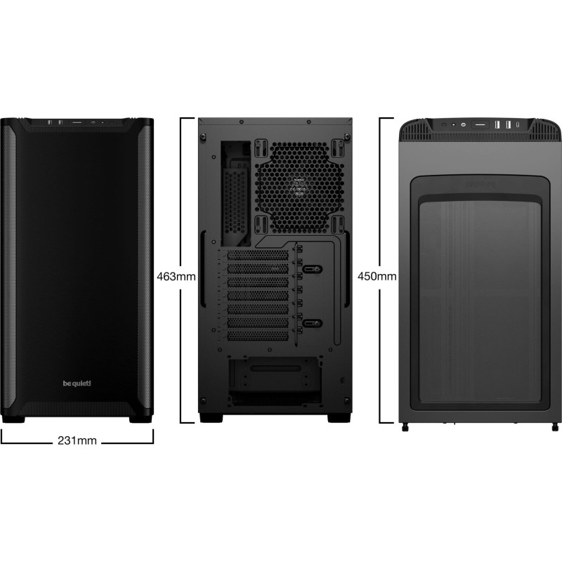 Корпус be quiet! PURE BASE 501 Airflow Black (BG073)