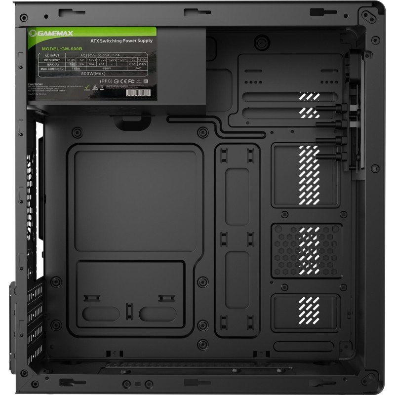 Чохол Gamemax A200-BK-500B Black