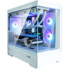 Корпус Zalman P30 Black/White with window (P30BW)