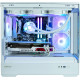 Корпус Zalman P30 Black/White with window (P30BW)